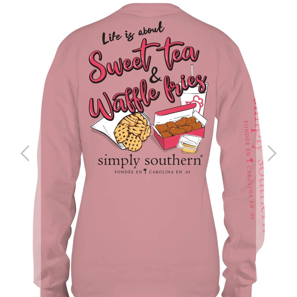 NWT-Simply southern xxl long sleeved tee